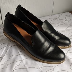 Indigo Rd. Hestley Sz 7.5 Women's Black Loafer Flat Faux Leather